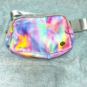 Multi Colored Lululemon Belt Bag NWT